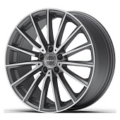 MAK Komet 8x19 5*112 ET48 DIA66.6 Hyper Black Face Polished Литой